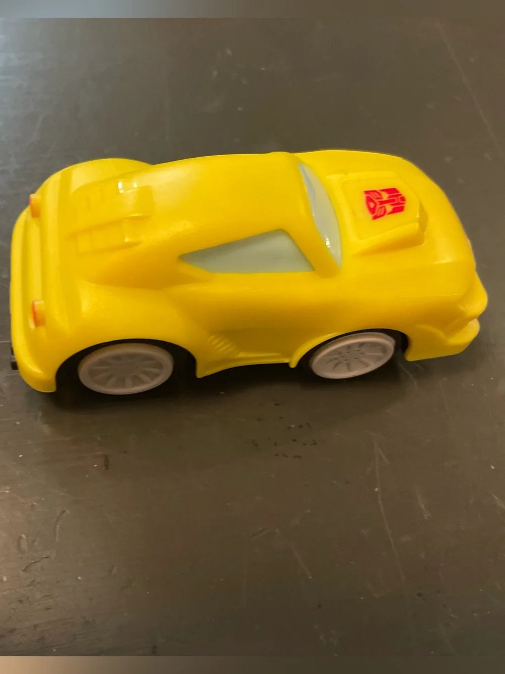 Transformers Kids Toy Race Car with Autobot Emblem pull back and go car